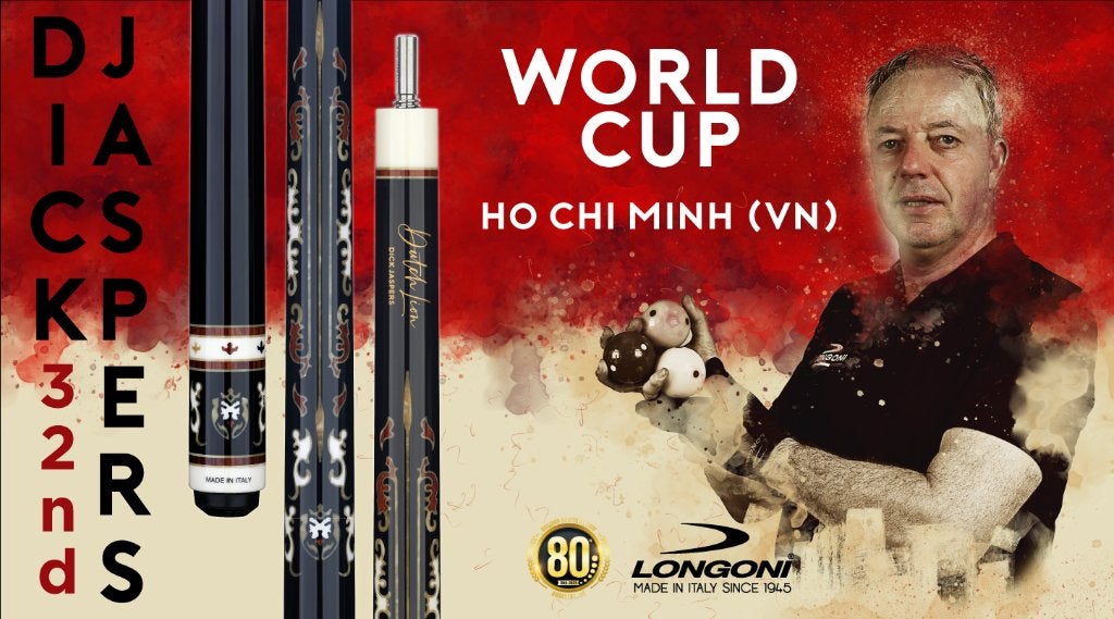 AKTIEPRIJS: Longoni Dutch Lion keu VP2 + luna nera OP VOORRA, Sports & Fitness, Billards & Billards américains, Enlèvement ou Envoi