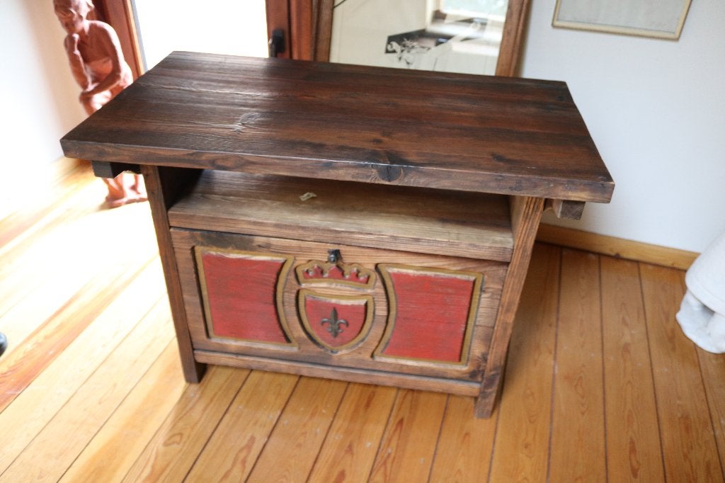 Bijzettafel / zitbankje, Antiek en Kunst, Ophalen