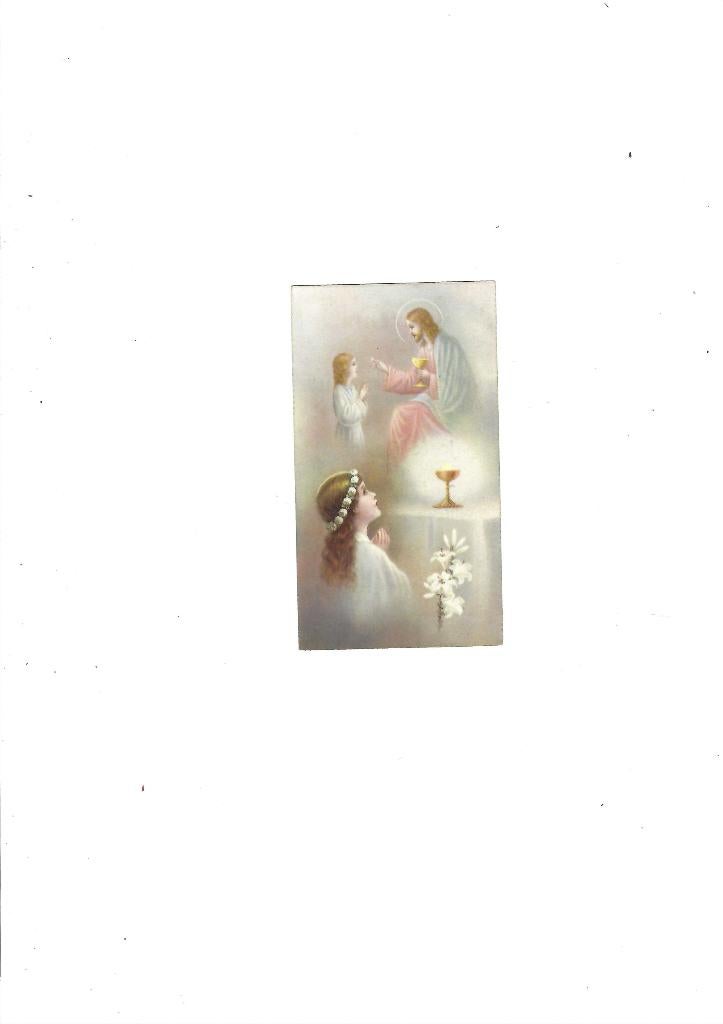 Souvenir de communion solennelle, Enlèvement ou Envoi