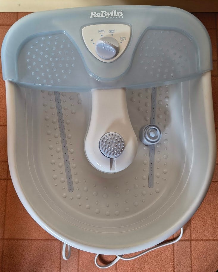BaByliss Thalasso Pieds Foot Spa – voetenbad, Ophalen of Verzenden, Zo goed als nieuw, Hand- en Voetverzorging