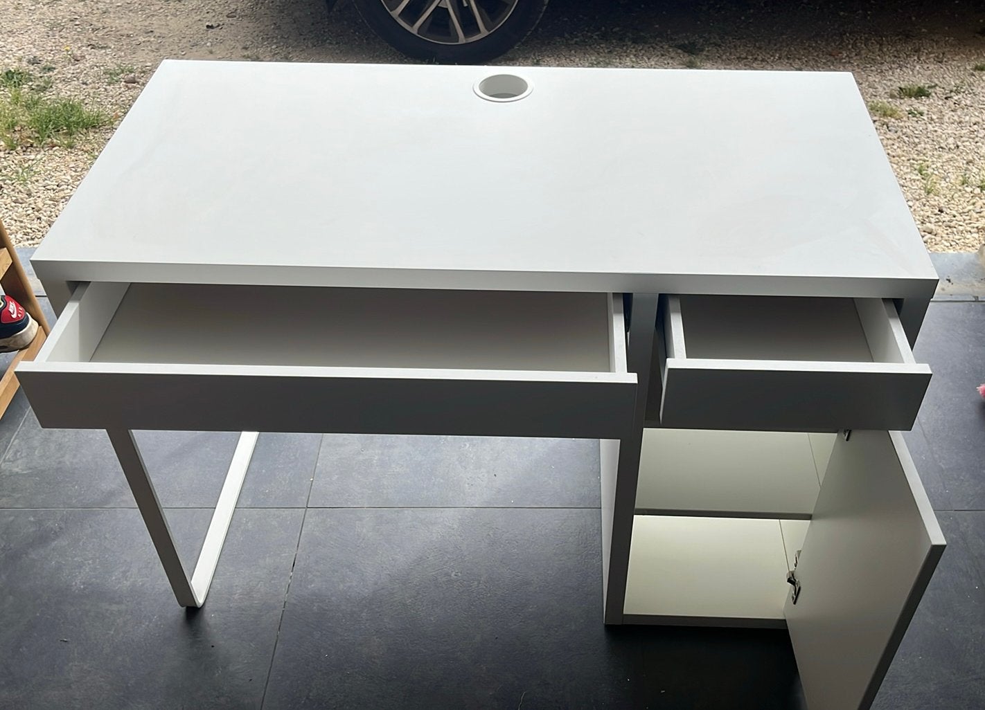 Bureau IKEA Micke 105x50, Maison & Meubles, Enlèvement, Comme neuf, IKEA