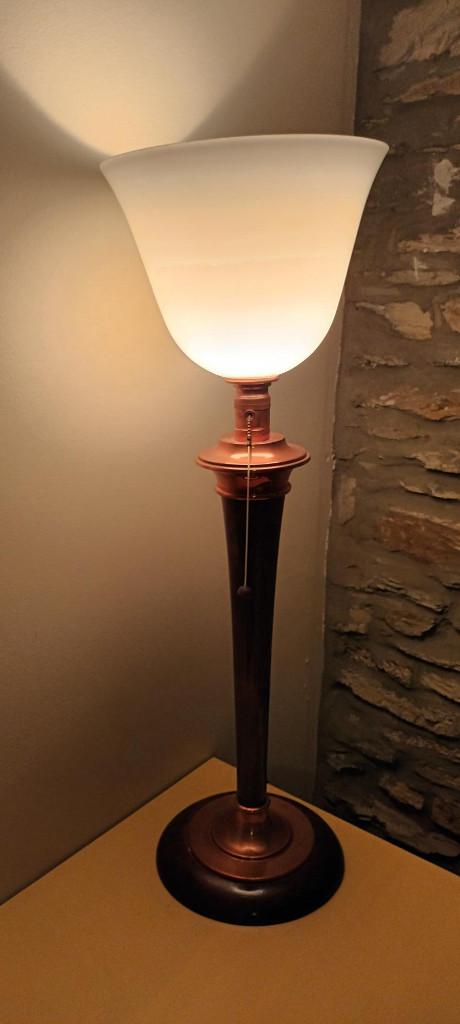 Mazda-lamp uit de Art Deco-periode., Antiek en Kunst, Antiek | Verlichting, Ophalen of Verzenden