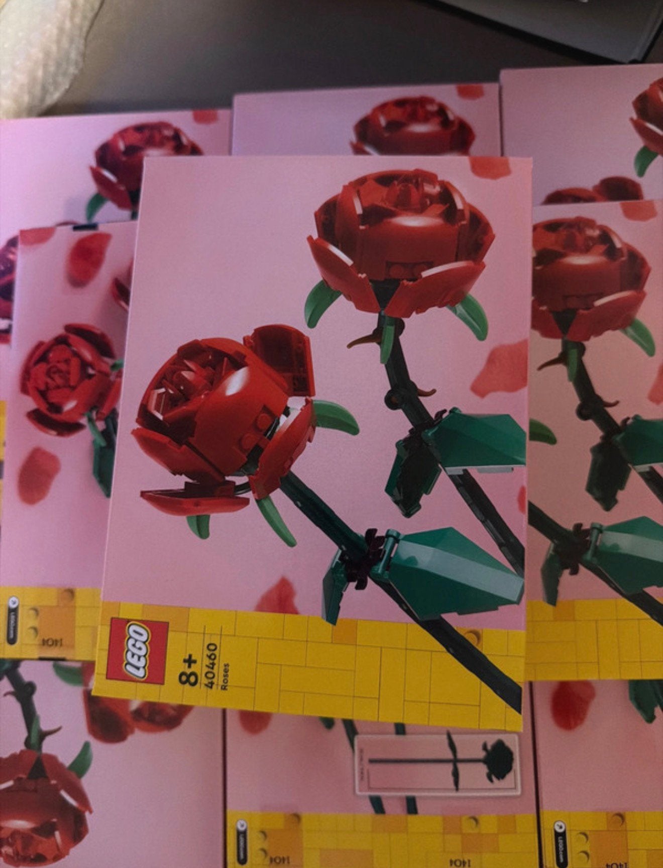 Lego rozen bloemen nieuw 9 stuks, Ophalen, Zo goed als nieuw