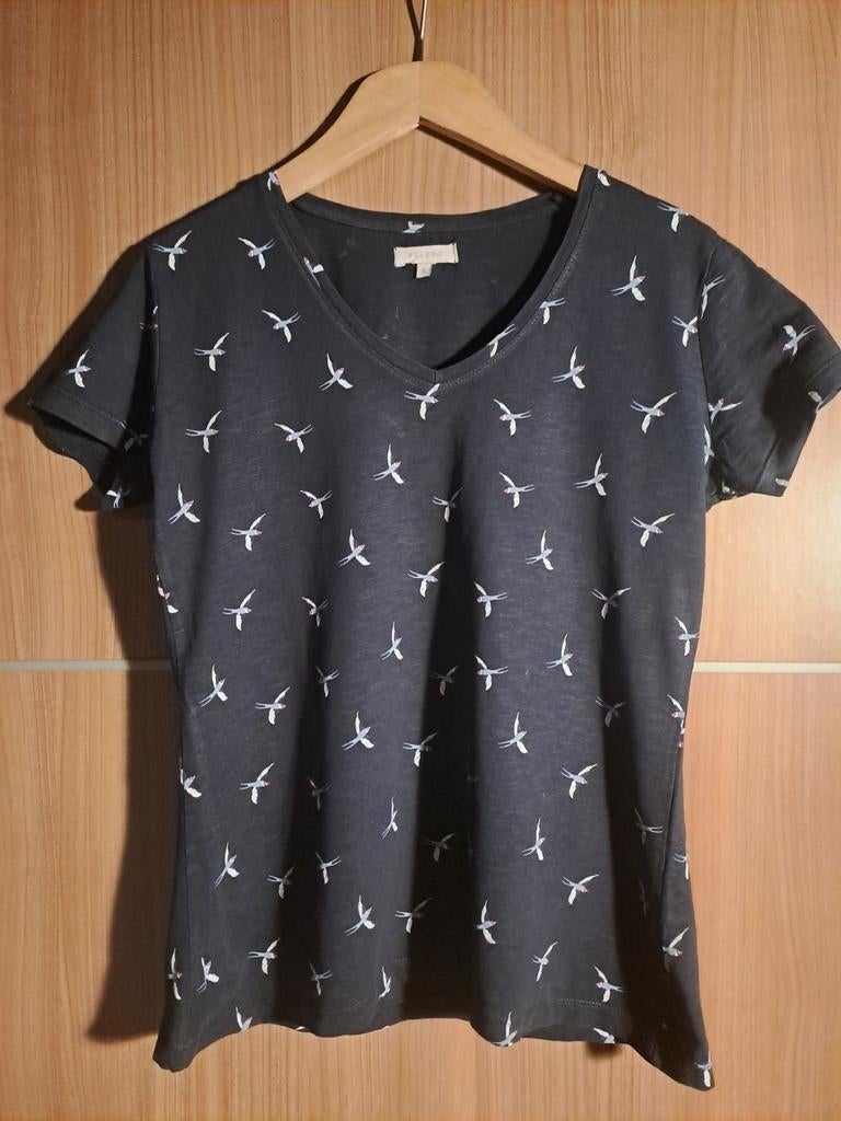 Bundel Bel&Bo  t shirts maat M, blauw met zwaluw, blauw, Blauw, Bel & Bo, Zo goed als nieuw, Korte mouw