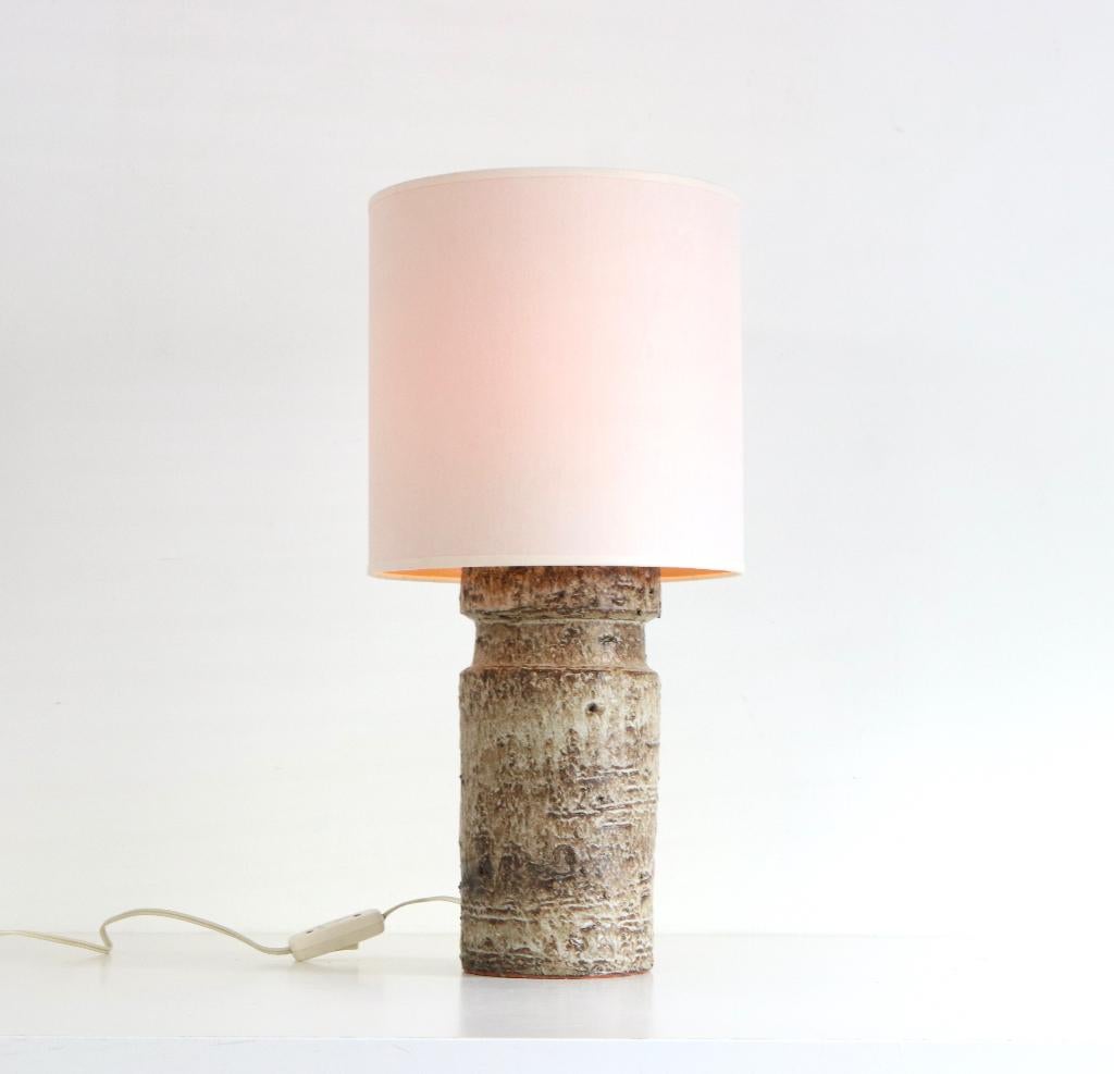 Vintage Keramiek lamp - Mid-Century Modern, Antiek en Kunst, Ophalen