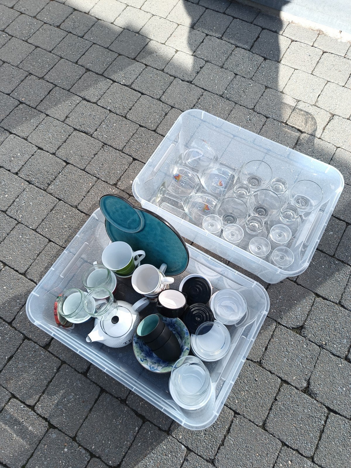 allerlei glas en porselein gratis op te halen, Jardin & Terrasse, Enlèvement