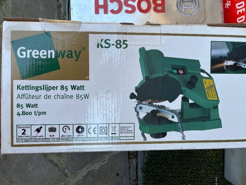 Kettingslijper Greenway, Ophalen, Zo goed als nieuw, Minder dan 700 watt, Overige typen