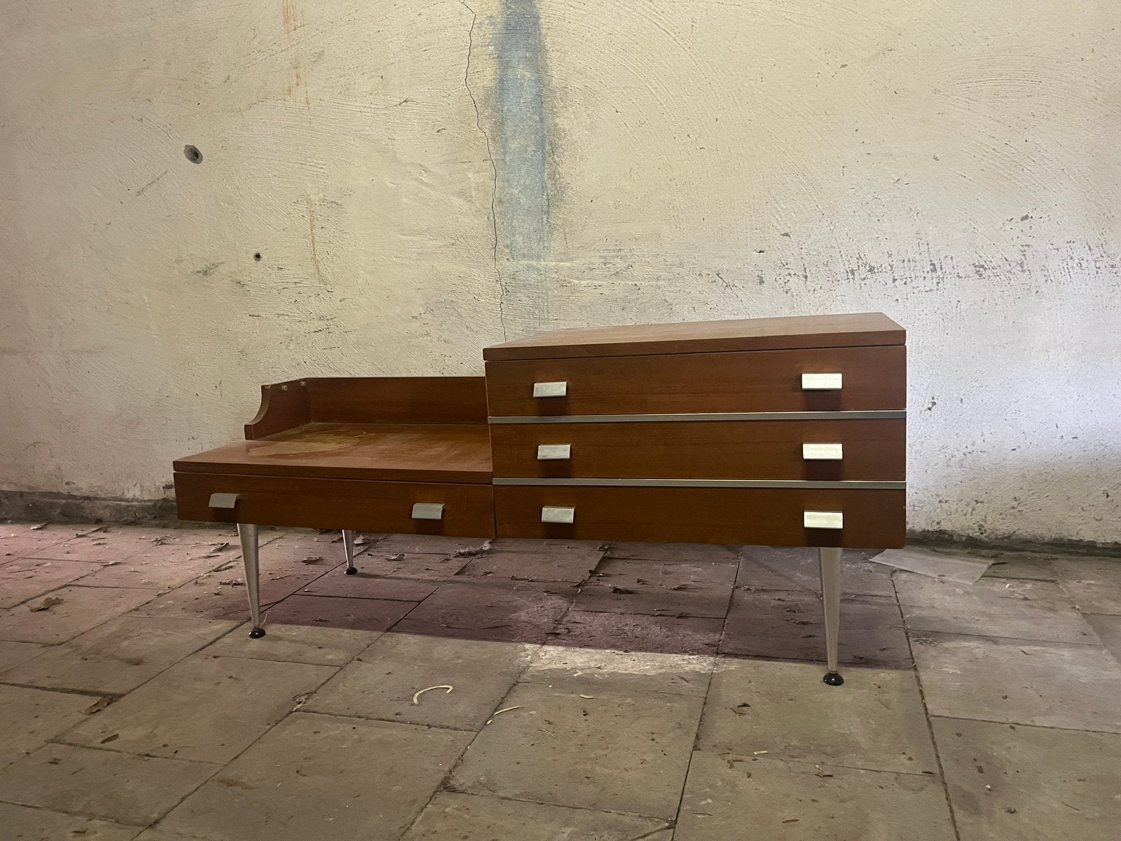 TV kastje 70’s, Ophalen, Gebruikt, 150 tot 200 cm, Minder dan 100 cm