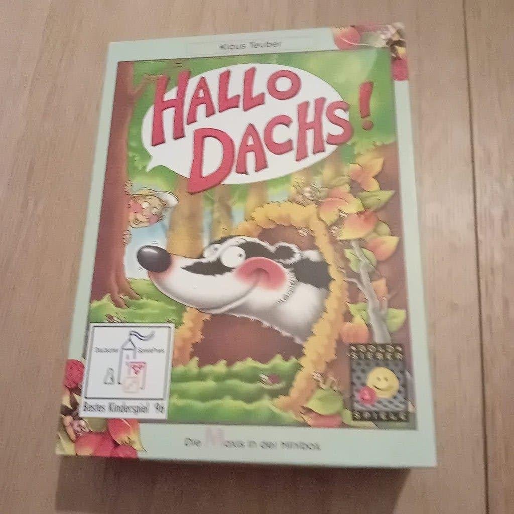 Hallo Daschs! (Teuber) Beste kinderspel 1996. 3€, Hobby en Vrije tijd, Ophalen, Gebruikt