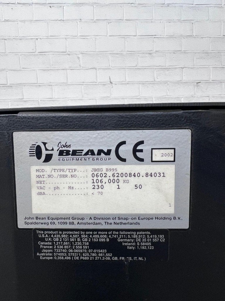 Bandenbalanceermachine BALCO B995, Electroménager, Enlèvement, Utilisé