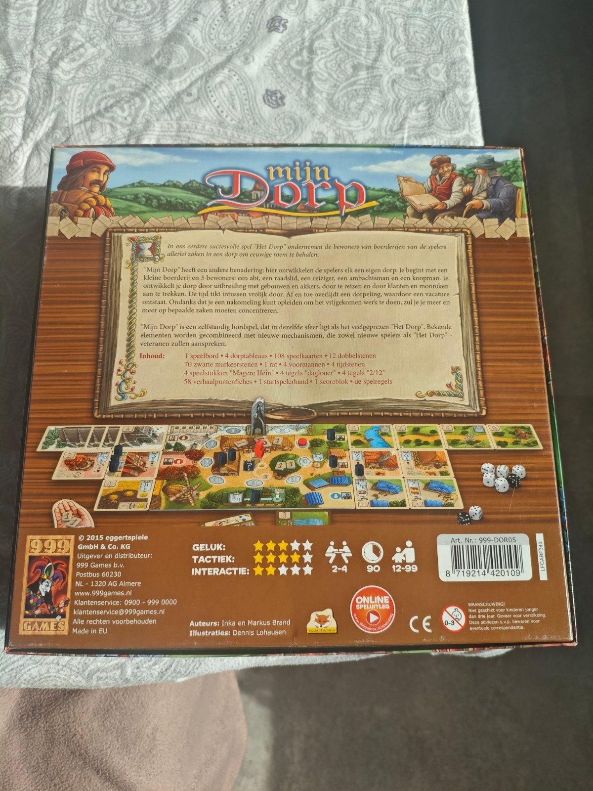 Gezelschapsspel Mijn Dorp (999 games), Ophalen of Verzenden