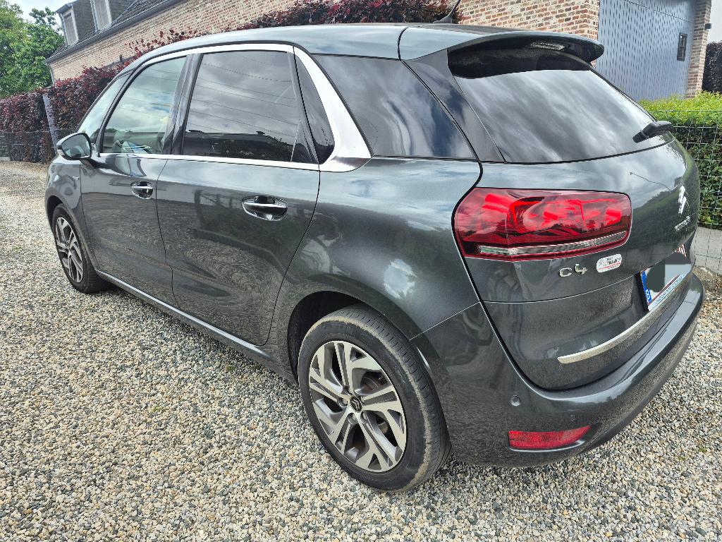 Citroën Picasso C4 Exclusive PureTech, Autos, Argent ou Gris, Achat, Boîte manuelle, Entretenue par le concessionnaire