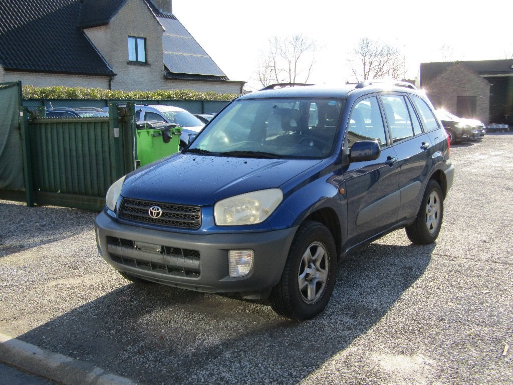 Toyota RAV4 2.0 benzine 4x4 'Blanco Gekeurd voor verkoop', Auto's, Toyota, Stof, 110 kW, 4 cilinders, Blauw