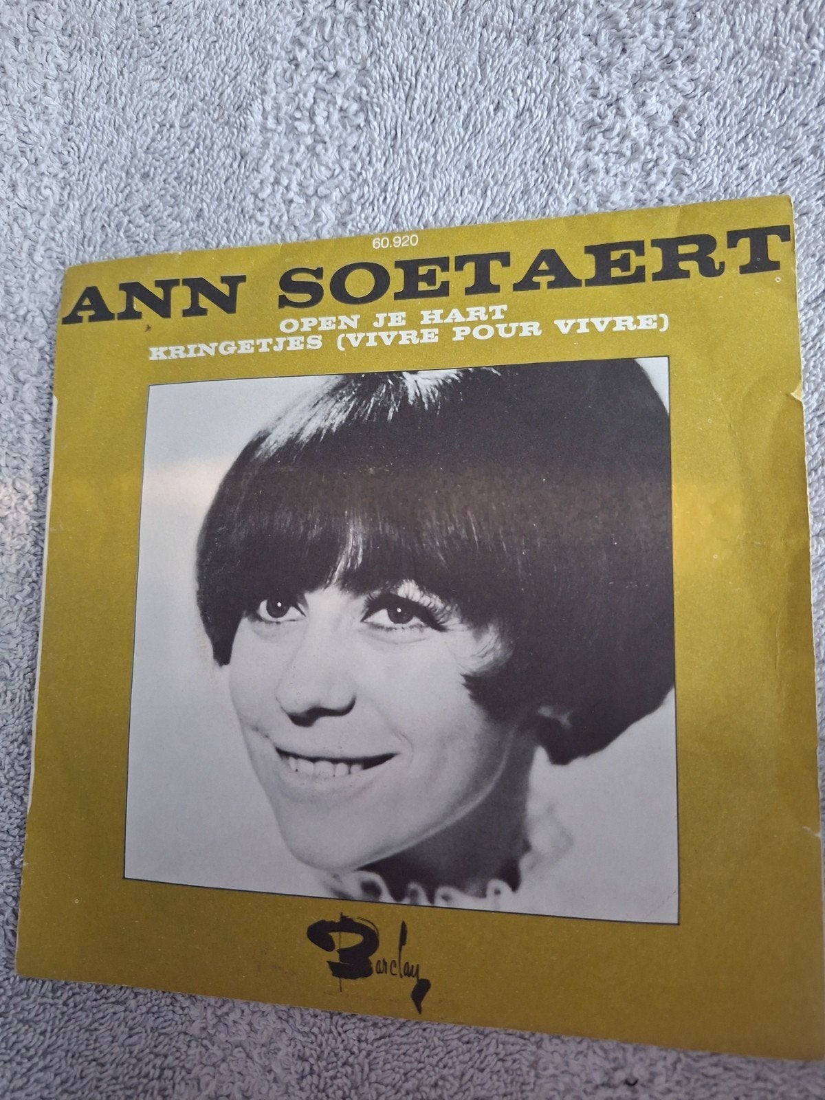 Ann Soetaert open je hart, En néerlandais, Enlèvement ou Envoi, 7 inch, Utilisé