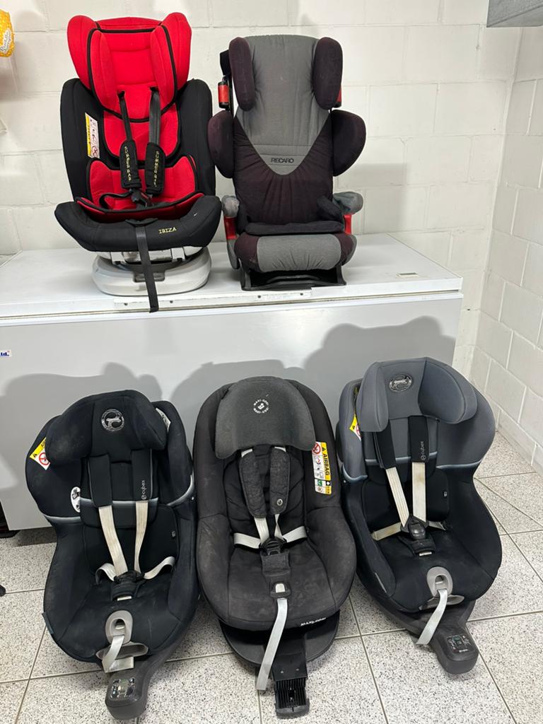 Kinderstoelen, Kinderen en Baby's, Tweelingen en Meerlingen, Gebruikt, Ophalen