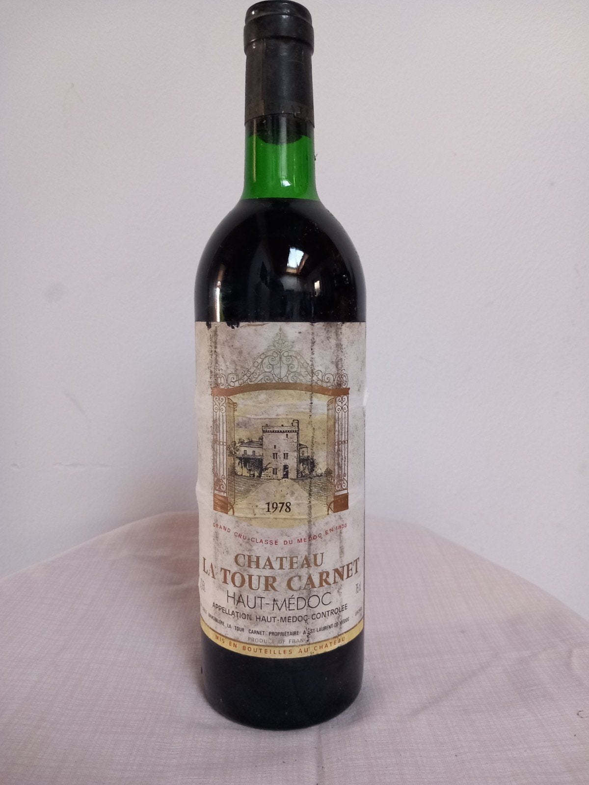 Chateau la tour Carnet Haut-medoc 1978, Verzamelen, Ophalen of Verzenden