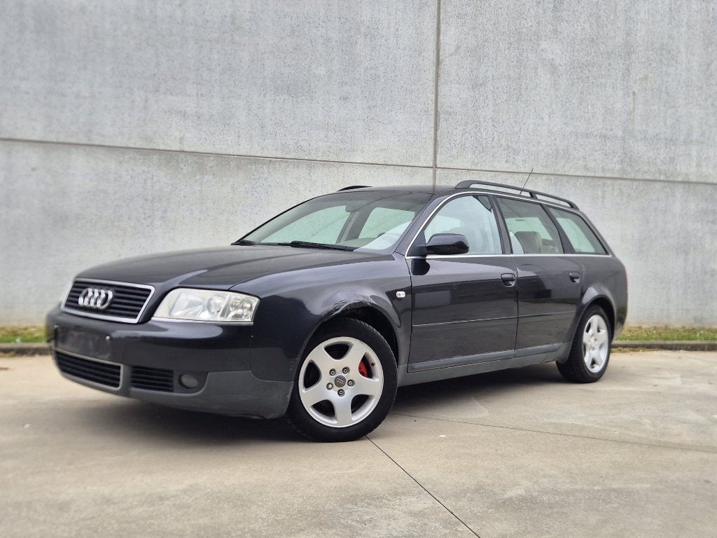 Audi a6 1.9Tdi 130pk Leder Ac, zetelverw gps, cruise GEKEURD, Auto's, 4 cilinders, Leder, 5 deurs, A6