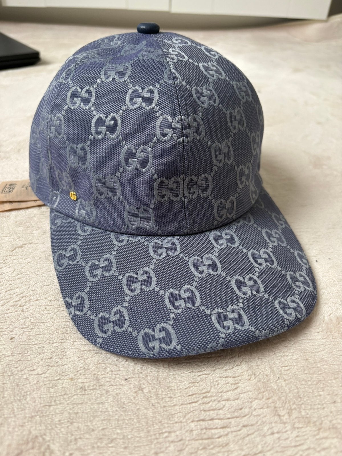 Casquette gucci Dubai bleu 1.1 | Taille M, Vêtements | Hommes, Chapeaux & Casquettes, Enlèvement, Comme neuf, 57 cm (M, 7⅛ pouces) ou moins