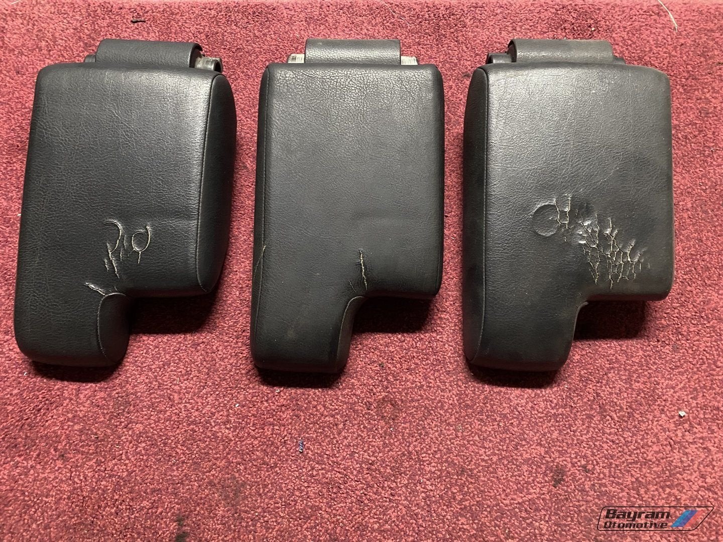 Bmw E36 armsteun deel zwart leder coupe sedan compact 3-seri, Auto-onderdelen, Interieur en Bekleding, Gebruikt, -, -, Ophalen of Verzenden
