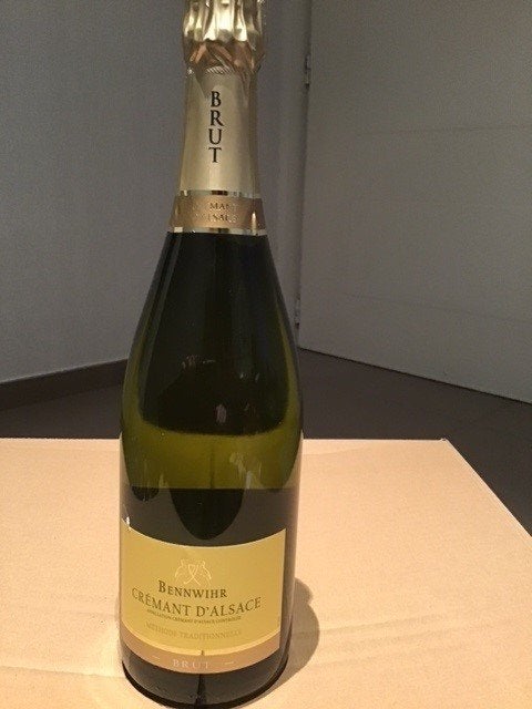 cremant d Alsace Bennwihr brut 25 flessen 750 ml, Ophalen, Vol