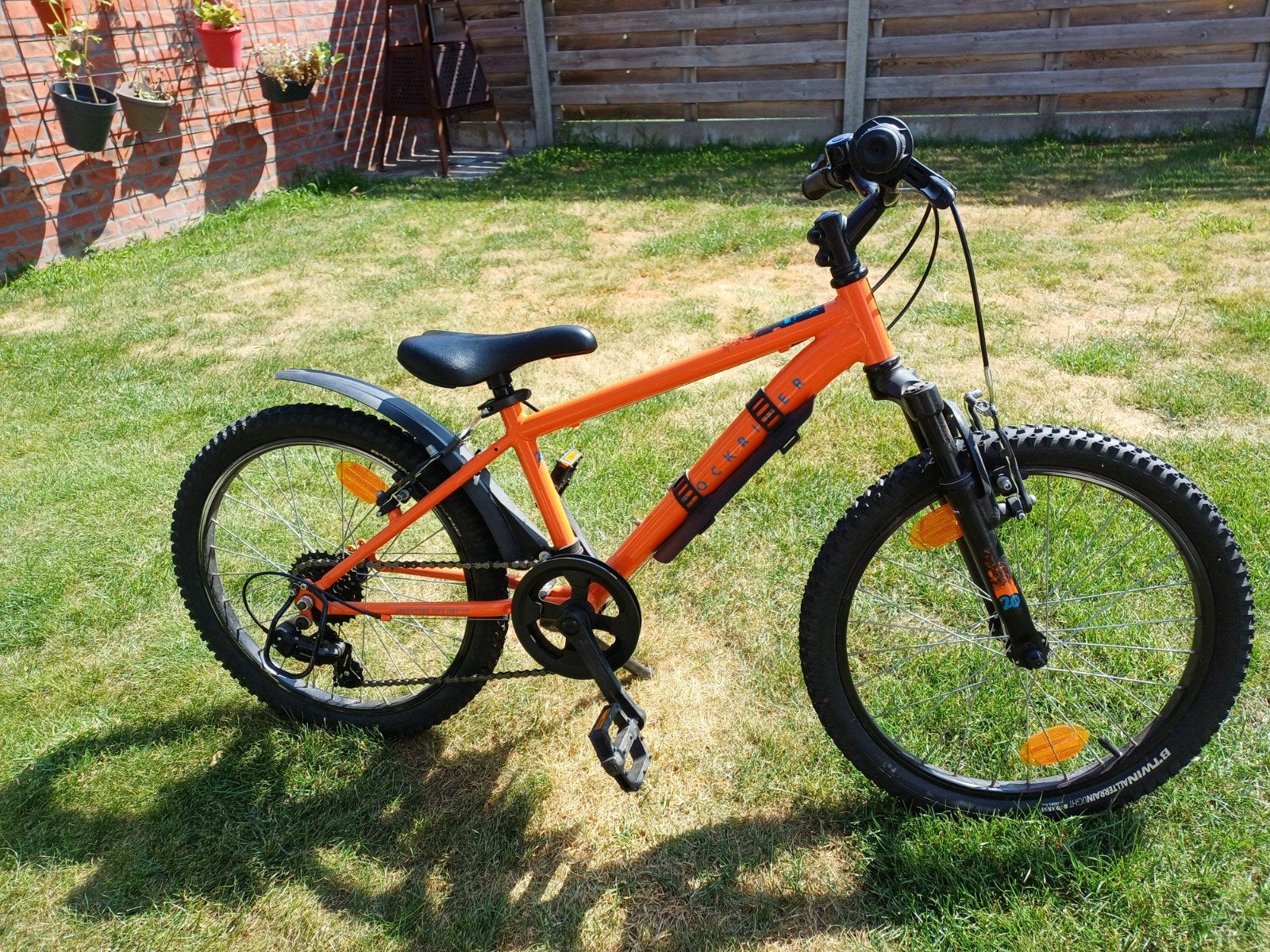 jongens fiets rockrider 20" 6-9jaar, Ophalen, Velgrem, 20 tot 24 inch, Zo goed als nieuw
