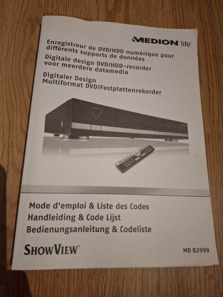 DVD-recorder Medion MD 82999, Audio, Tv en Foto, DVD spelers, Ophalen, Gebruikt, Dvd-recorder