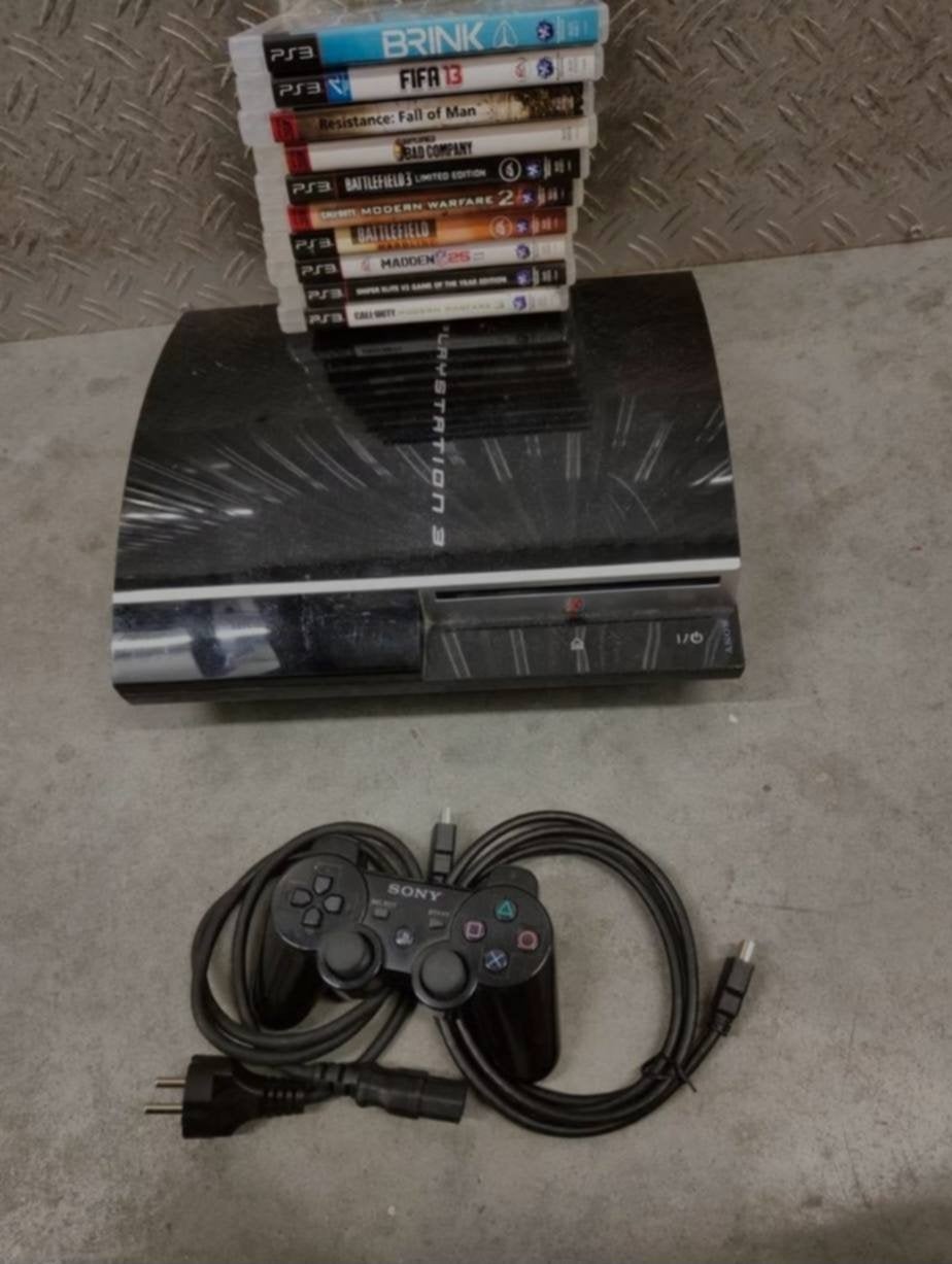 ps3, Games en Spelcomputers, Ophalen of Verzenden, Phat, Met games