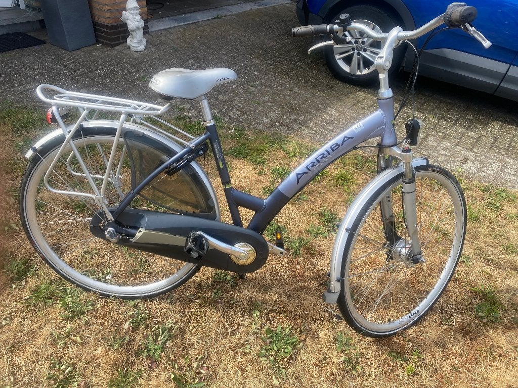 Damesfiets, Vélos & Vélomoteurs, Vélos | Femmes | Vélos pour femme, Autres marques, Vitesses, Frein sur jante, Comme neuf