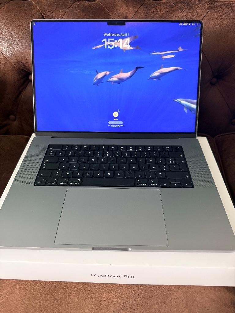 MacBook Pro 16” Pro – 1TB / 16GB – AZERTY/BE - COMPLET, Computers en Software, 1 TB of meer, Zo goed als nieuw, 16 inch, Azerty