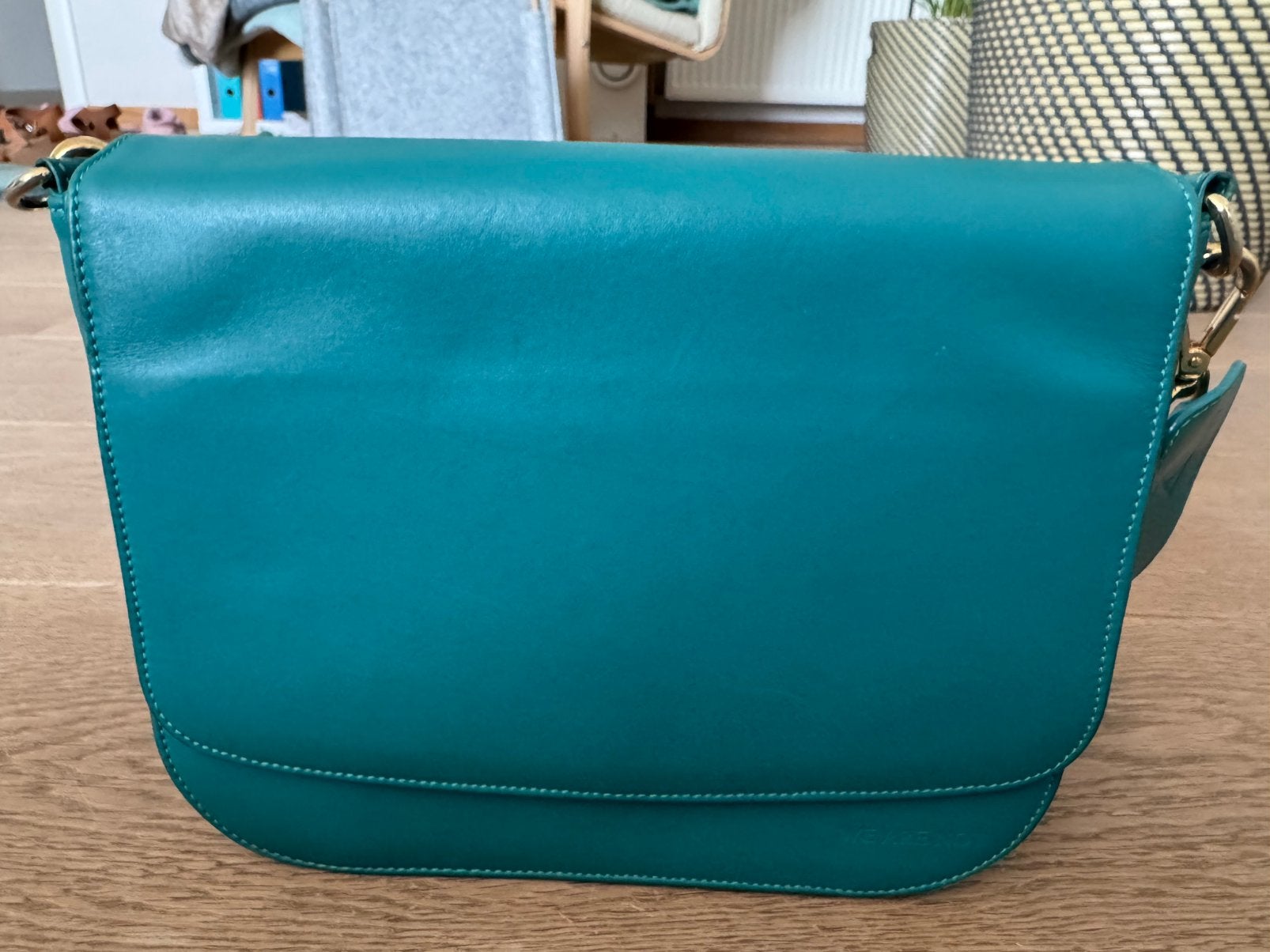 Sac à main vert, Bijoux, Sacs & Beauté, Enlèvement ou Envoi, Utilisé, Vert, Sac à main