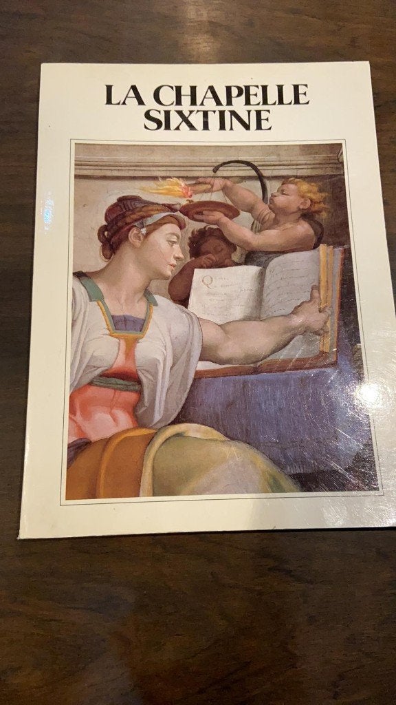 Livre "La chapelle Sixtine" format A4, Enlèvement ou Envoi