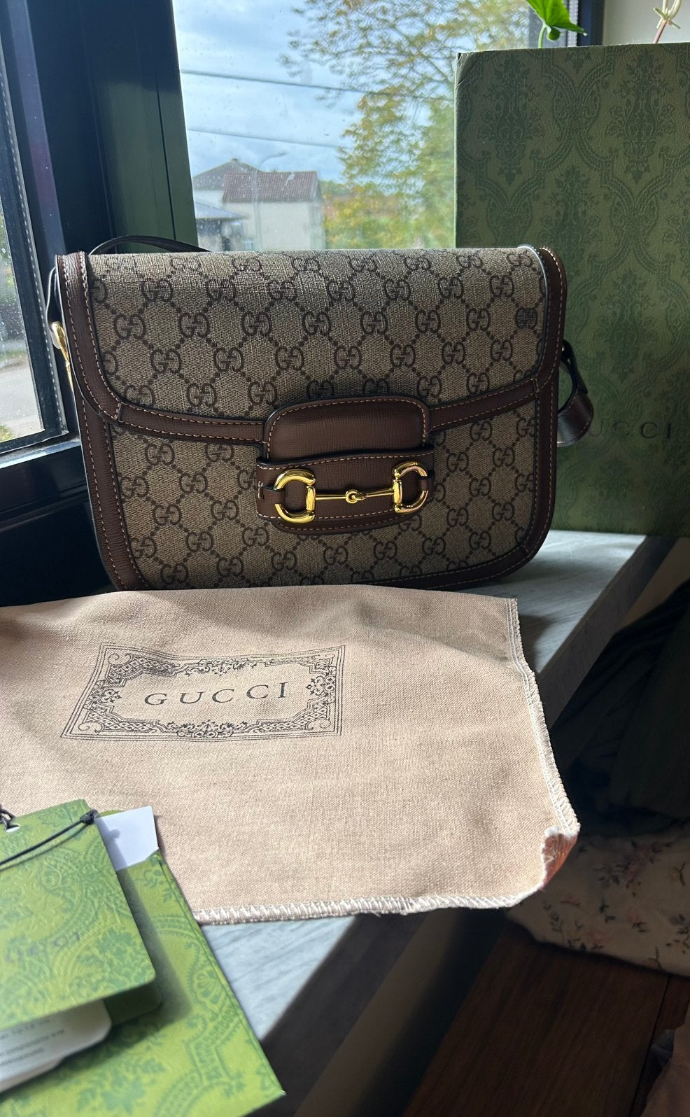 Joli sac à main Gucci, Autres marques, Cuir, Autres couleurs, Comme neuf