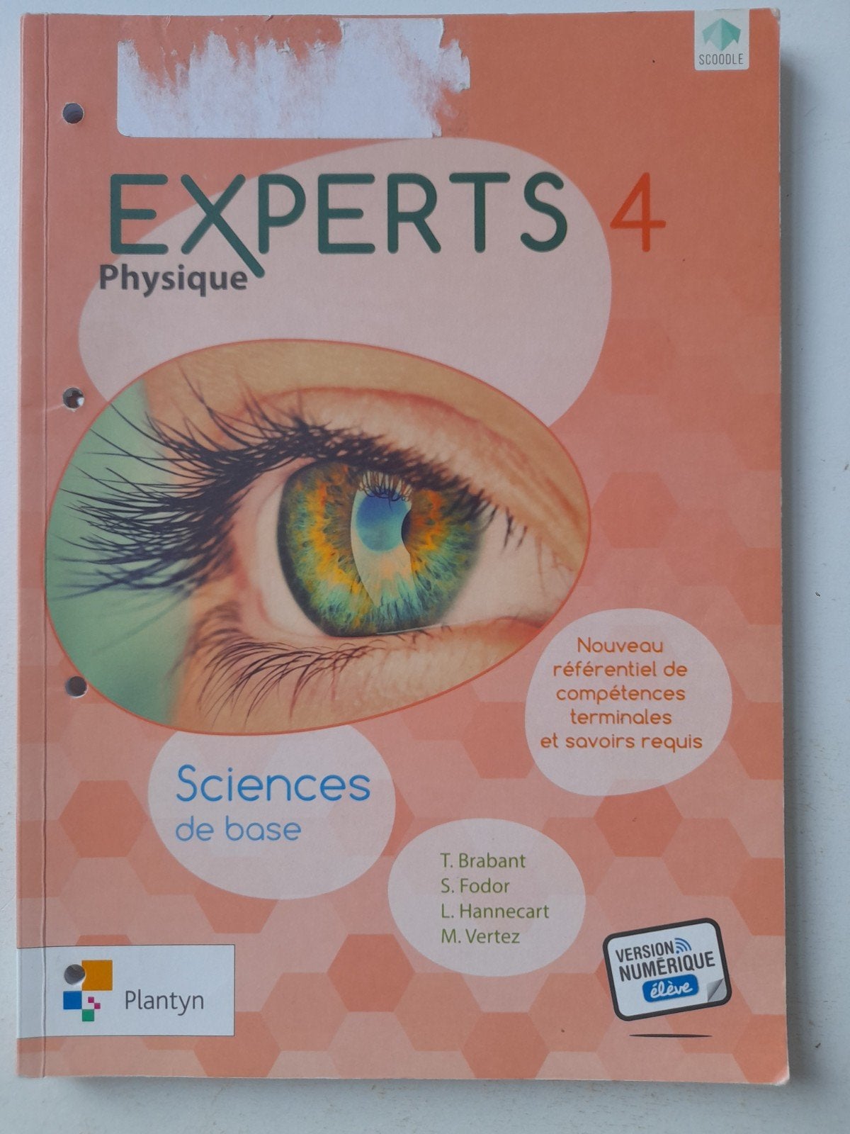 Livre de physique Experts 4 sciences de base, Livres, Physique, Plantyn, Enlèvement, Utilisé