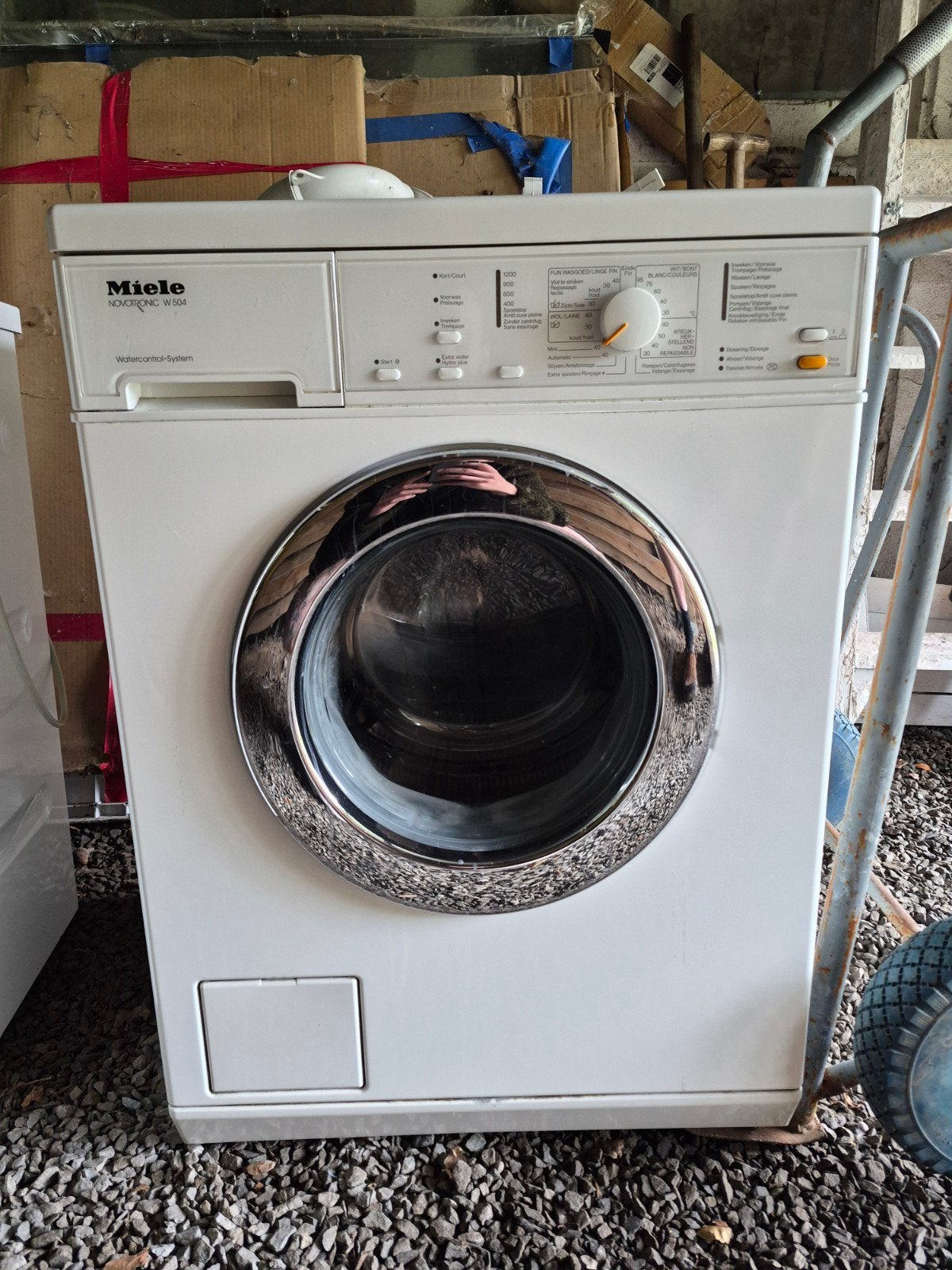 Wasmachine miele., 6 à 8 kg, 85 à 90 cm, Programme lavage à la main, Chargeur frontal
