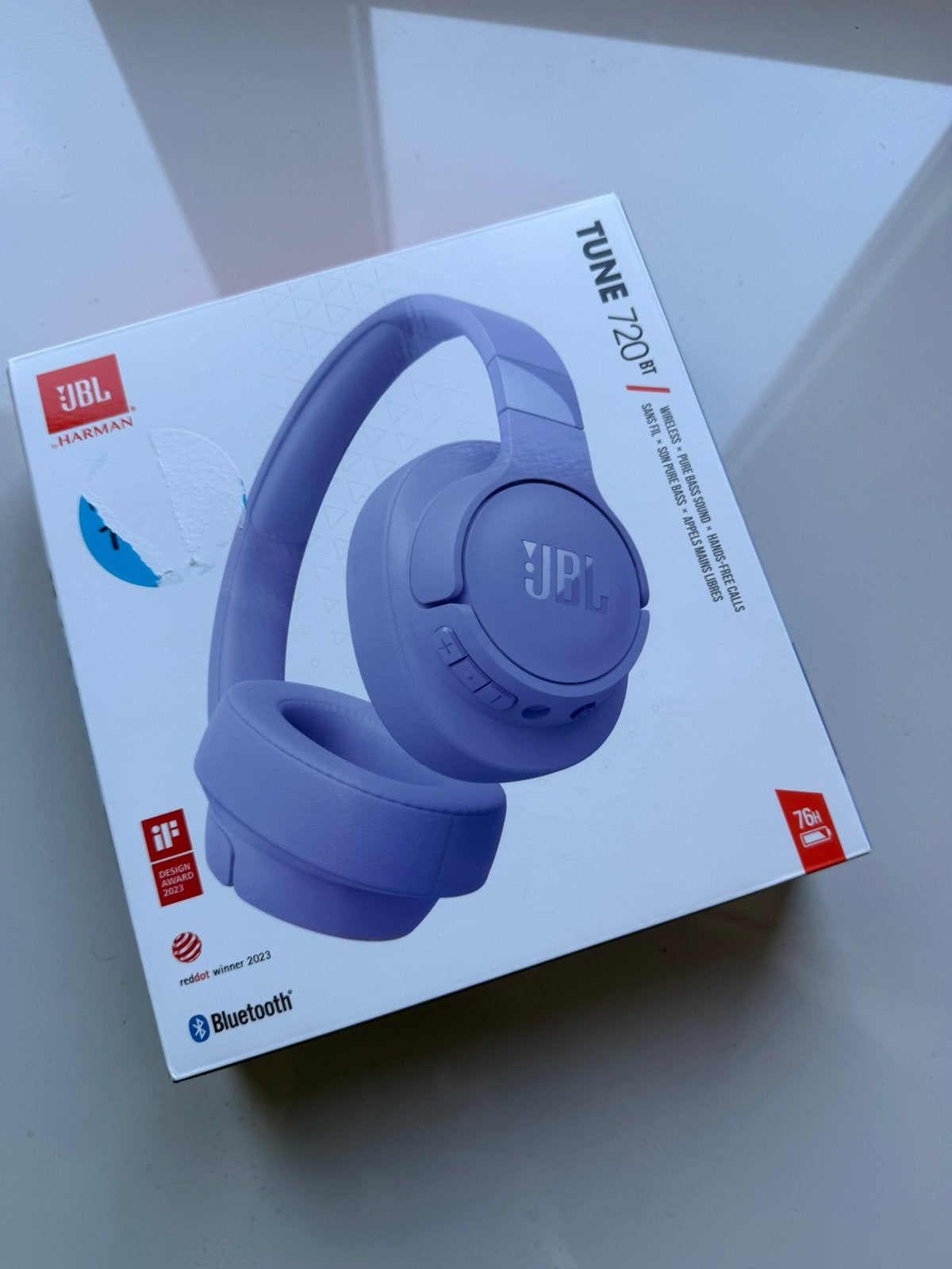 JBL TUNE 720bt nouveau, TV, Hi-fi & Vidéo, Casques audio, Enlèvement ou Envoi, Comme neuf