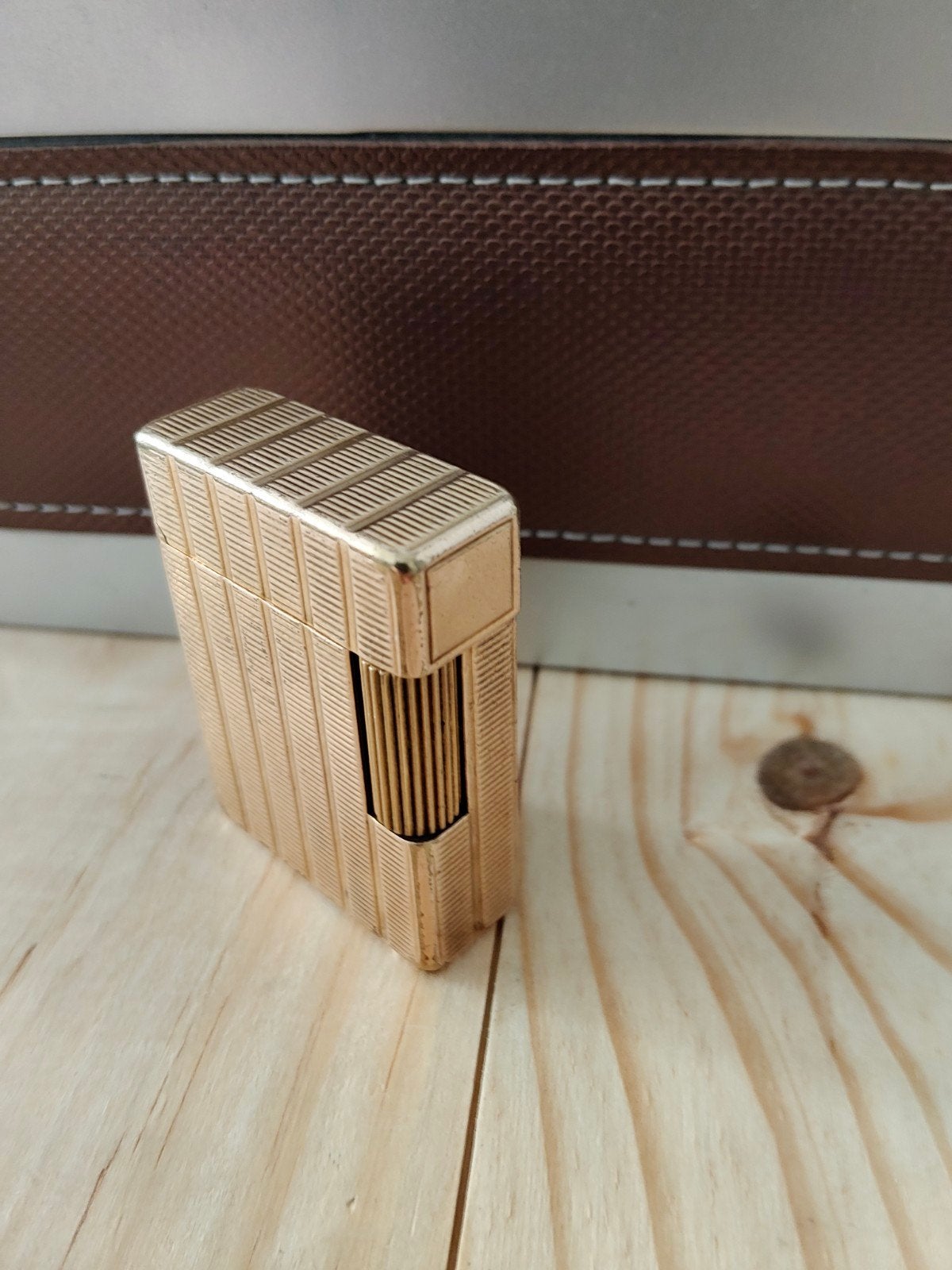 S.T. Dupont Paris 20 micro GOLD aansteker, Aansteker