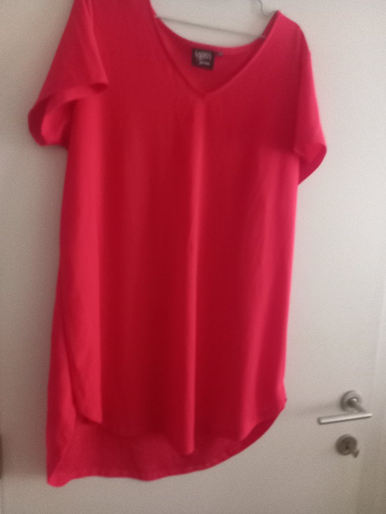 Robe 44-46 rouge, Enlèvement ou Envoi, Taille 42/44 (L), Rouge, Longueur genou