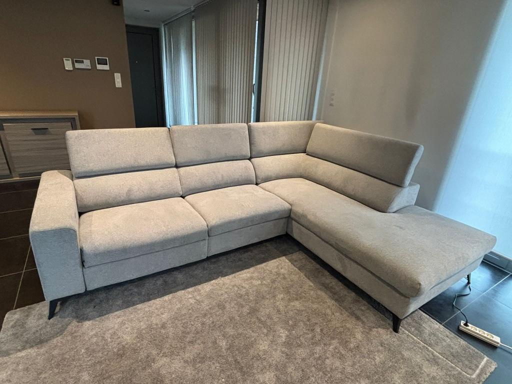 Stoffen zetel/sofa, Huis en Inrichting, Ophalen, 250 tot 300 cm, Hoekbank, Nieuw