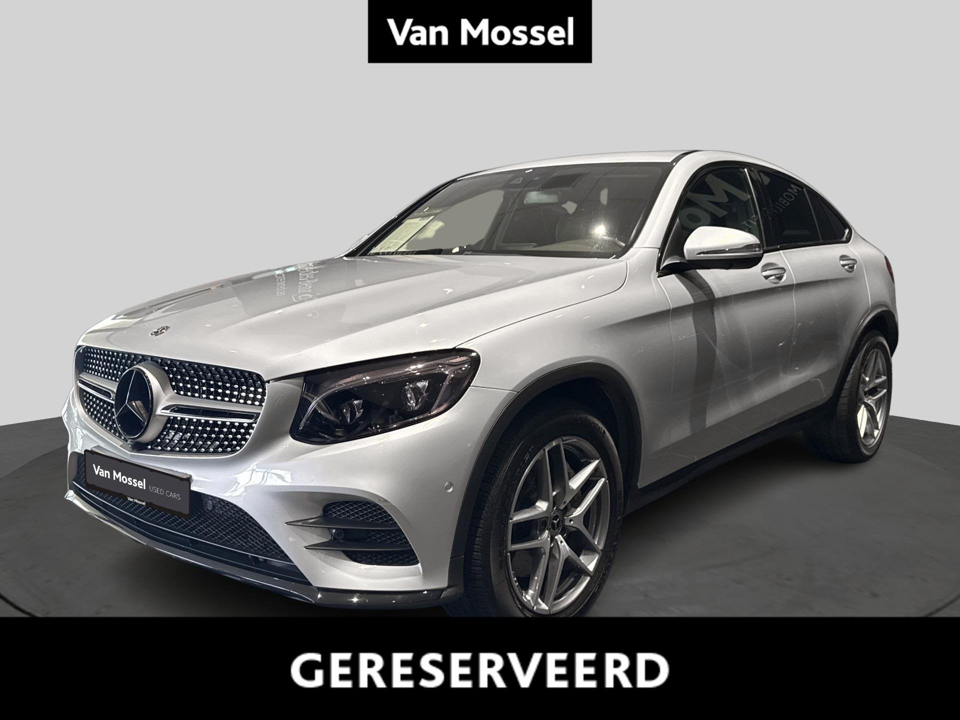 Mercedes-Benz GLC 250 4M Coupé + AMG LINE + TREKHAAK + OPEN, Autos, Argent ou Gris, Achat, 155 kW, Entreprise