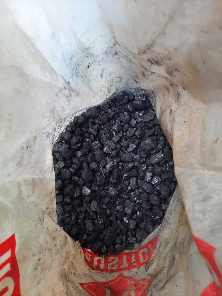 charbon, Moins de 3 m³, Enlèvement, Bûches