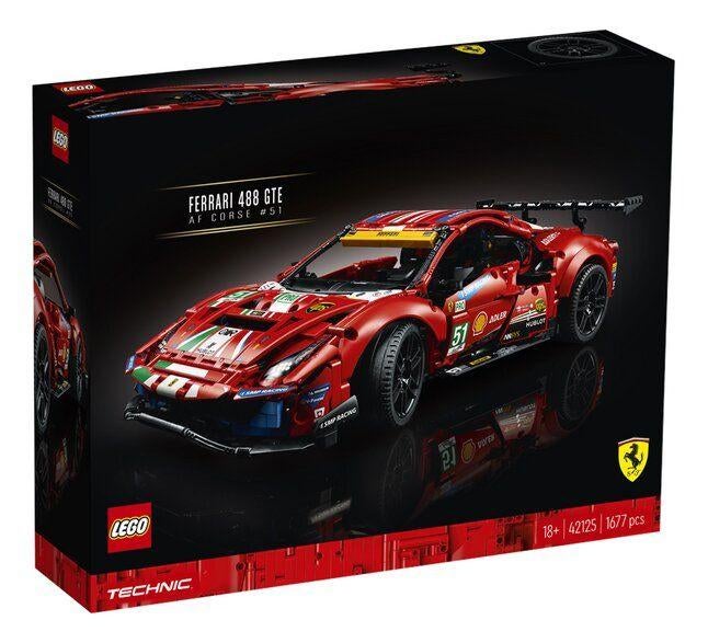 LEGO TECHNIC Ferrari 488 GTE__, Neuf, Non ouvert/scellé, Lego, Ensemble complet