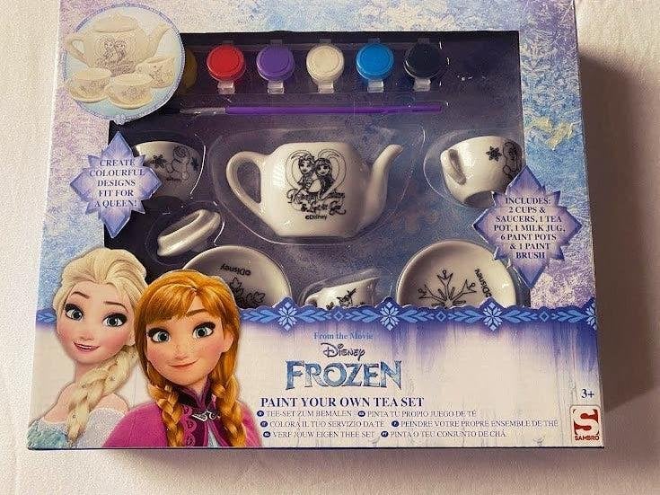 Disney Frozen, verf je eigen thee set., Ophalen of Verzenden, Nieuw