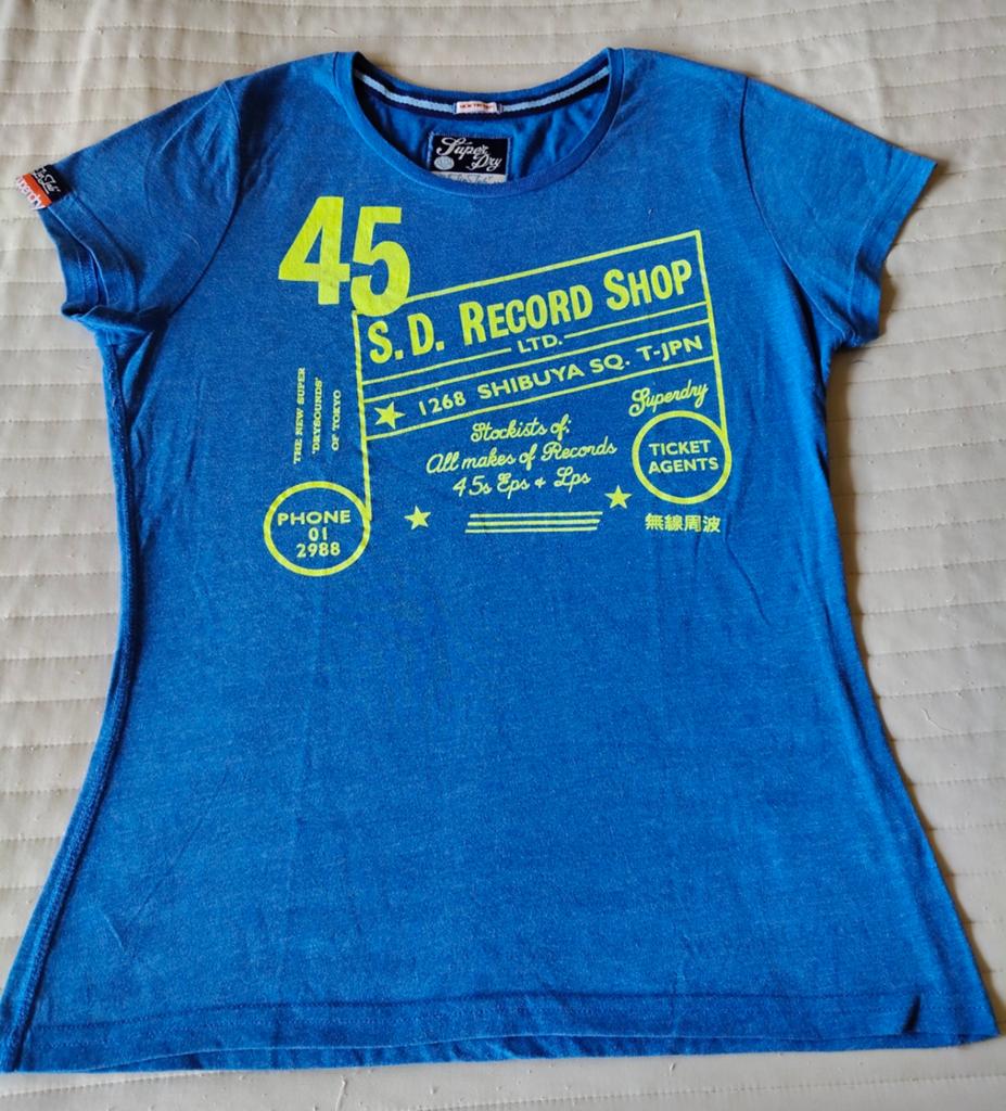 Super dry t-shirt, Ophalen, Maat 42/44 (L), Korte mouw, Gedragen