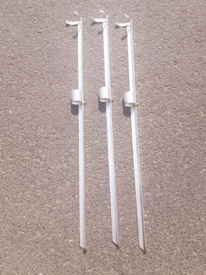 Supports de plage en aluminium, Enlèvement ou Envoi, Comme neuf, Autres types