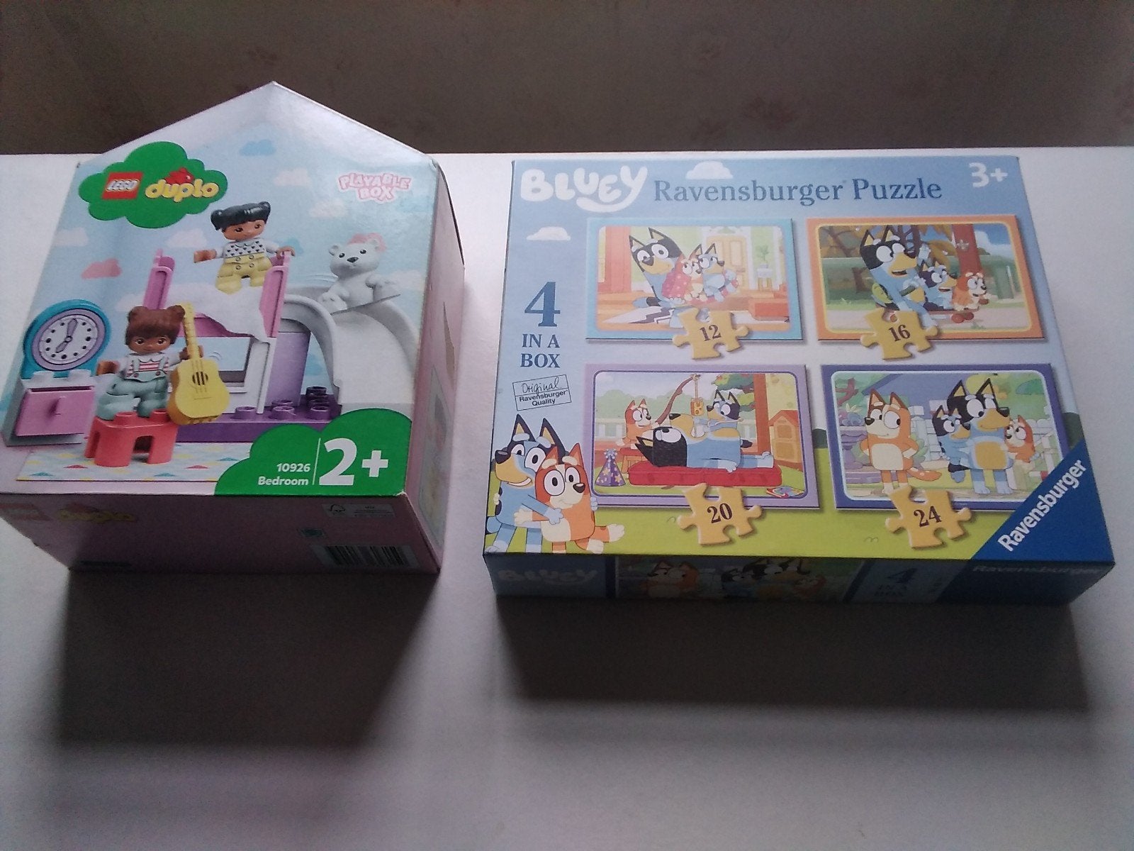 KINDERSPEELGOED DUPLO BEDROOM PLAYABL LEGPUZZEL BLUEY 4 IN 1, Kinderen en Baby's, Ophalen, Duplo