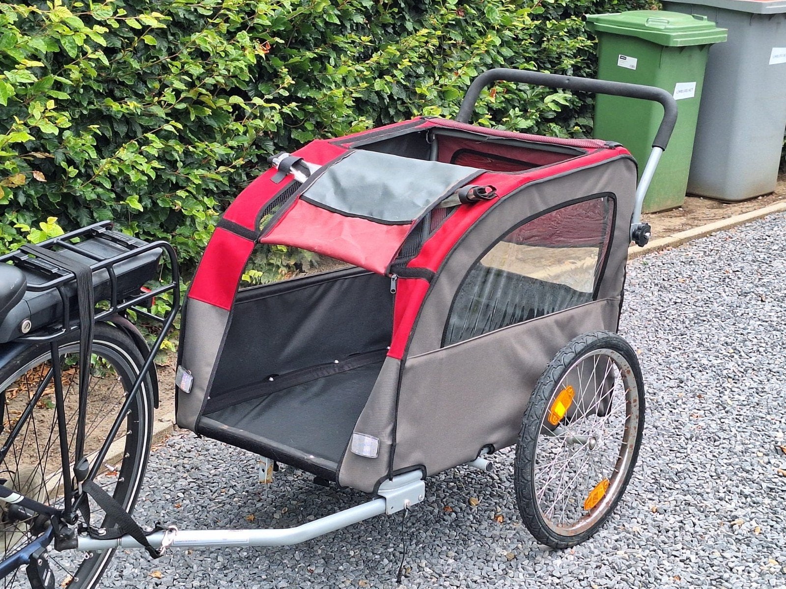 fietskar vr hond, Fietsen en Brommers, Ophalen