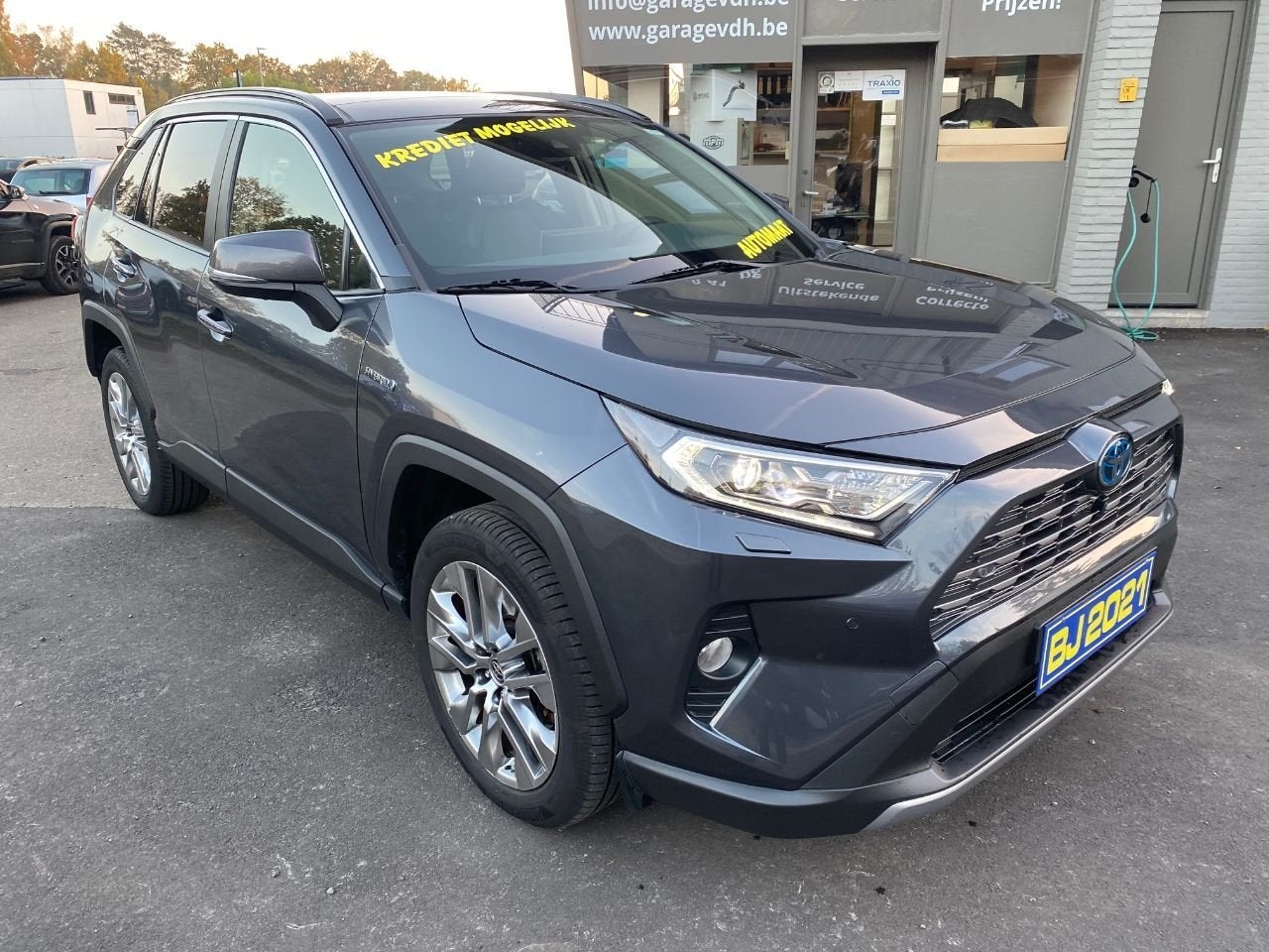 Toyota RAV4 Hybrid 4x2 DYNAMIC PLUS FULL OPTION MET GARANTIE, Auto's, Gebruikt, 131 kW, Leder, Bedrijf
