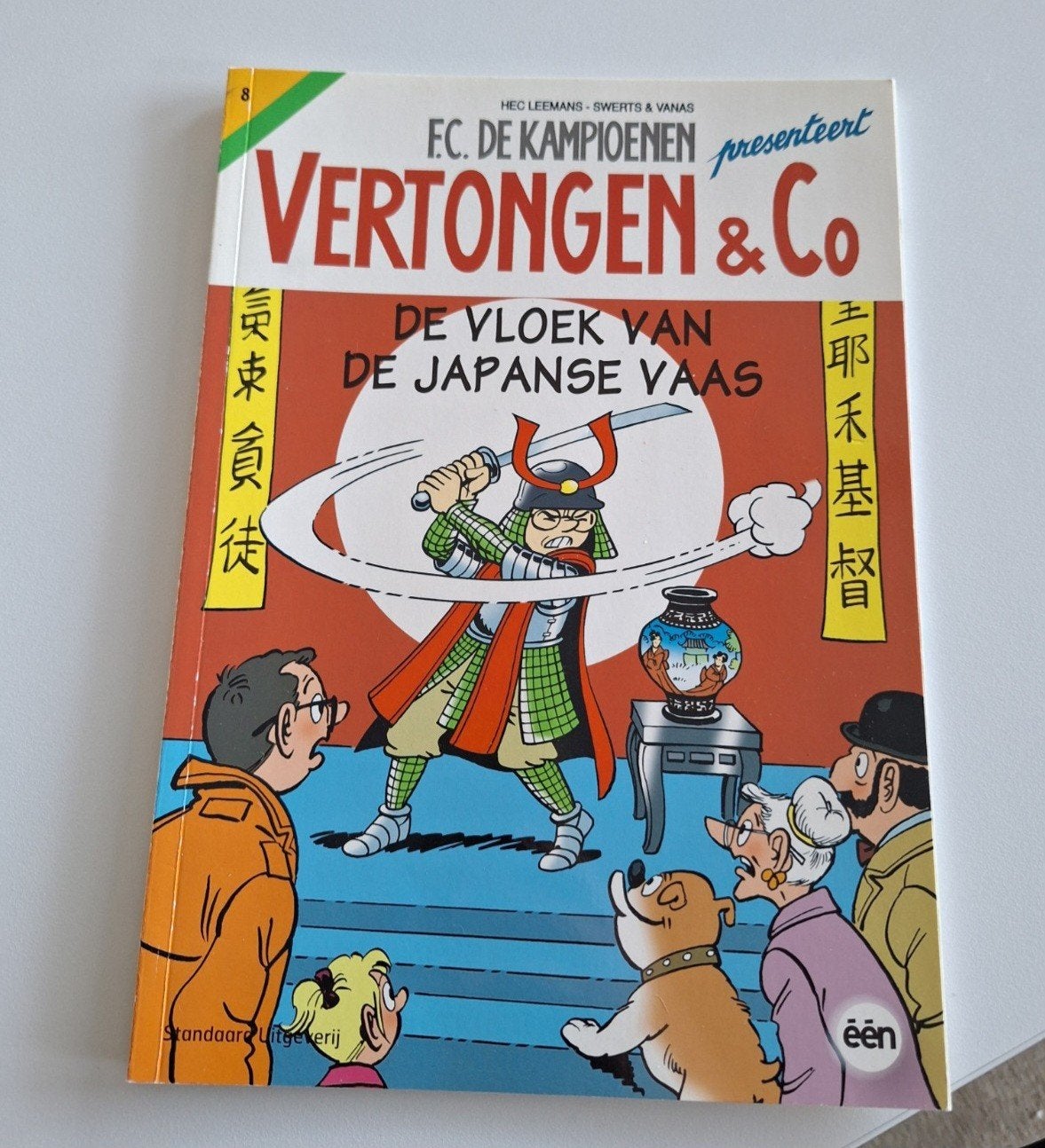 Vertongen en co de vloek van de Japanse vaas, Livres, BD, Enlèvement