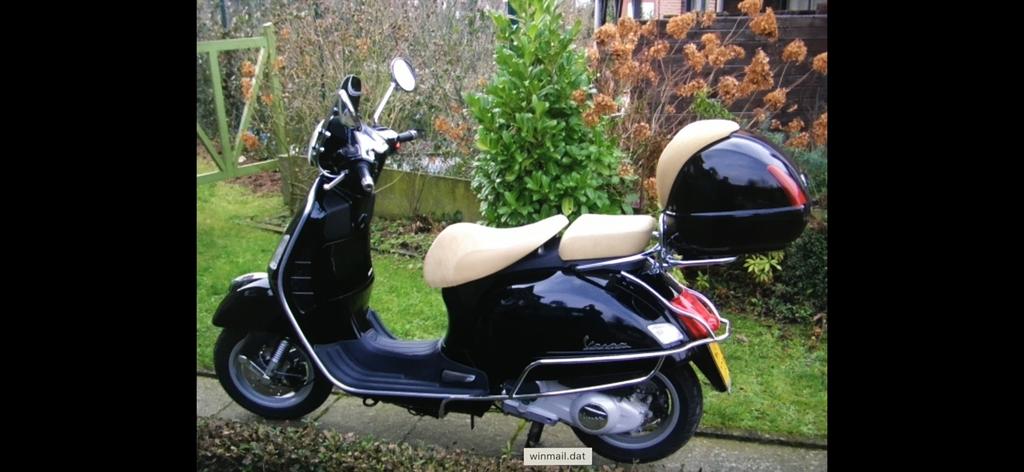 Vespa 250 IE GTS  dec 2008, vele opties, Ophalen, Zo goed als nieuw