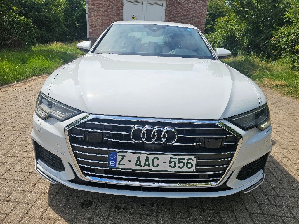 Audi A6 2.0 40TDI 204PK S-Line(Bouw2018/265.000km), Autos, Audi, Cuir, Achat, Feux de jour LED, Entreprise